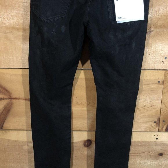 NEW Purple Brand Jeans P001 Jeans Mens Size 36x34 Slim Skinny Button Fly Black - Picture 11 of 14